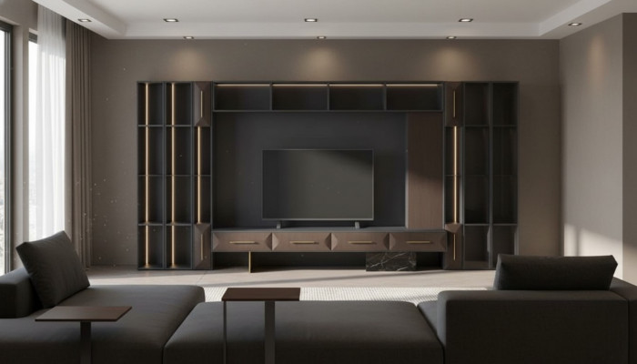 Luxe woonkamermeubels tv-standaard van hout met modern design nieuw