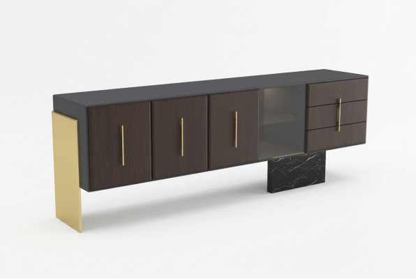 Modern dressoir hout ladenkast meubels luxe design tv-standaard nieuw