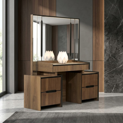 Elegante kaptafel met spiegel luxe meubels in de slaapkamer nieuw