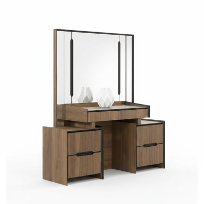 Elegante kaptafel met spiegel luxe meubels in de slaapkamer nieuw