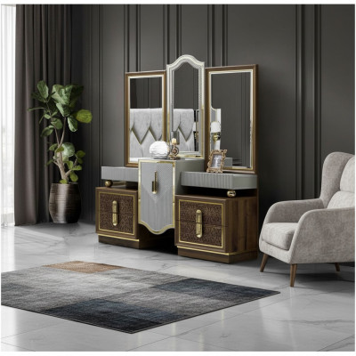 Modern Design Kaptafel met Spiegel Slaapkamer Nieuw Luxe