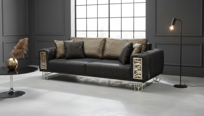Sofa 3 zits Design Sofas Banken Sofa 3 zits Textiel Moderne Nieuw