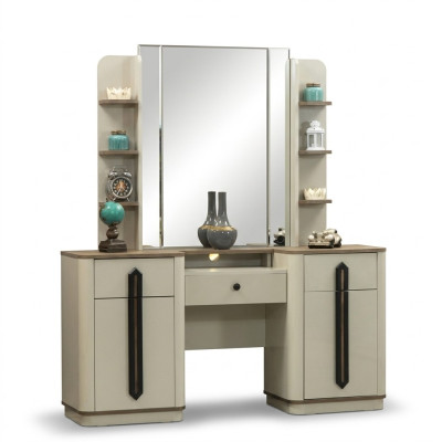 Make-up tafel spiegel console make-uptafels luxe consoles hout nieuw