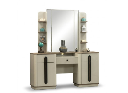 Make-up tafel spiegel console make-uptafels luxe consoles hout nieuw