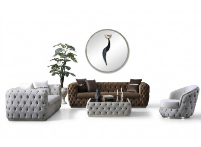 Luxe bankstel 3+3+1 zits set Design Bank Bekleding Modern Set