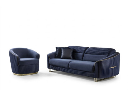Bankstel 3+1-zits Meubels Modern Set Design Bank Nieuw 2-delig Stoffen Bankstel