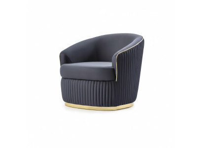 Designer Club Lounge Stoel blauw Relax voor Woonkamer Hotel Luxe Nieuw