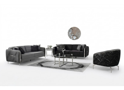 Moderne bankstel set 3 delig woonkamer luxe bankstel 3+3+1 zits meubels