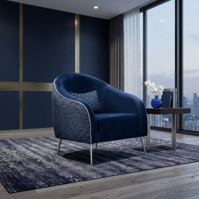 Fauteuil Bank Bekleding Zitontwerper Textiel 1-Zits banken Bekleding nieuw