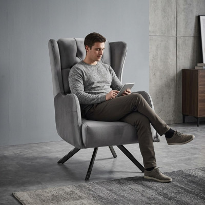 Stoel Bekleding Zitplaats Ontwerper Stof 1-zits Bank Bekleding stijl