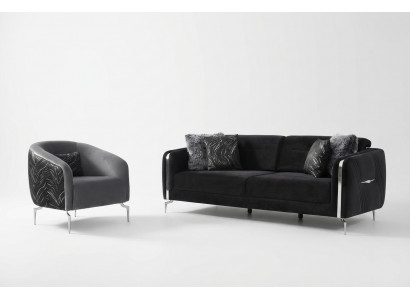 Moderne bankstellen 2-delige luxe bankstellen voor de woonkamer 3+1 zitmeubilair