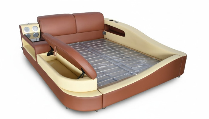 Multifunctioneel bed Luxe hotel Tweepersoonsbedden Designmeubelen 180x200