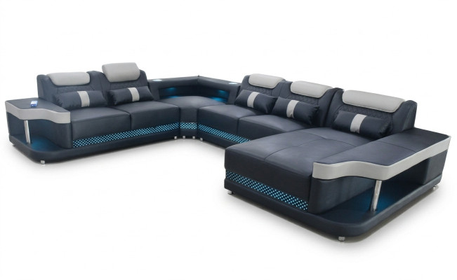 Luxe bankbekleding meubilair woonlandschap banken bekleding hoekbank hoekopstelling