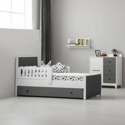Kinderbed Bed Kinderkamer Kindermeubels Bedframe Wit hout