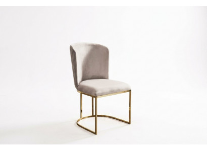 Stoel Eetkamerstoel Beige Keukenstoel Leunstoel Luxe Modern Noviteit