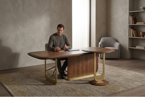 Salontafel en bijzettafel voor de woonkamer in moderne stijl.