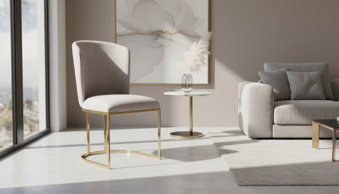 Stoel Eetkamerstoel Witte Keukenstoel Armstoel Luxe Modern Noviteit