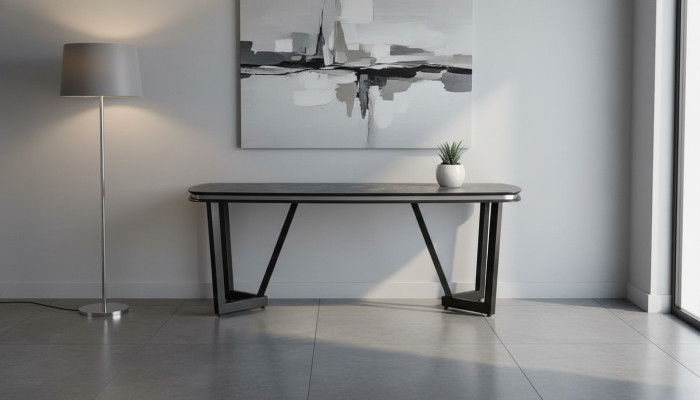Eettafel Eetkamer Hout Eettafels Tafel Stijl Modern Zwart Ontwerp