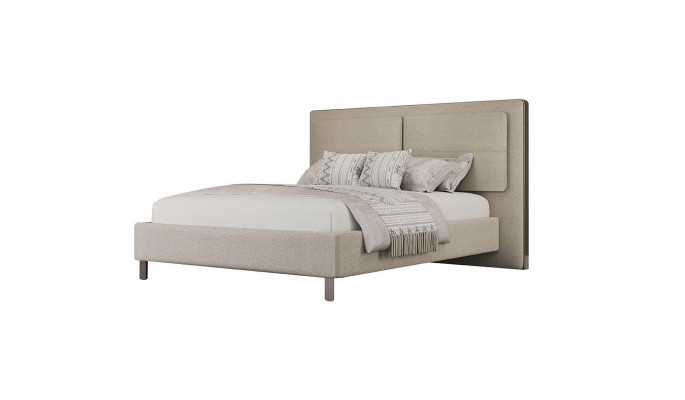 Compleet slaapkamer meubelset bed met bank 2x nachtkastjes 3-delig nieuw
