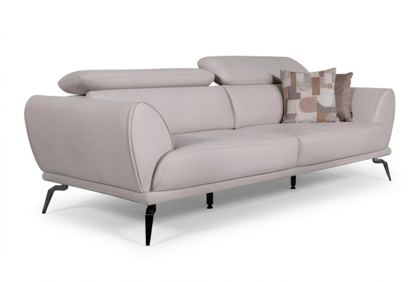 Witte woonkamer 3-zits designer luxe bank moderne zitmeubels nieuw