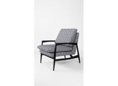 Grijze stoffen fauteuil woonkamer fauteuil moderne eenzitter nieuw