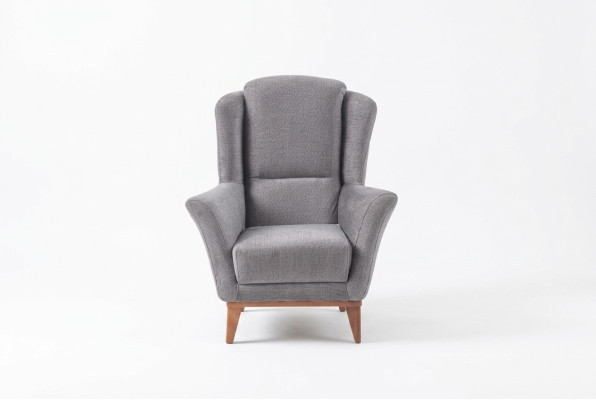 Kussen Fauteuil Designer Woonkamer Armstoel Textiel 1-Zits