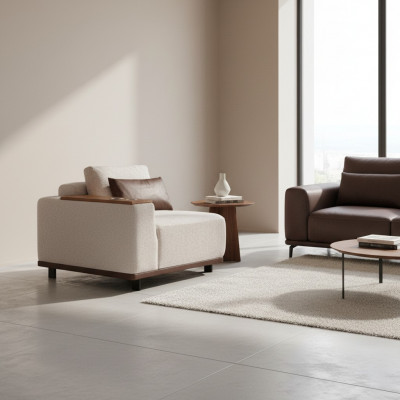 Beige modulair bankstel Ontwerp hoekbanken L-vorm Banken Woonkamer meubels Nieuw