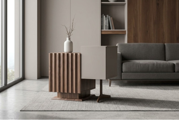 Luxe nachtkastje tafel slaapkamer meubels stijl modern Exclusieve bijzettafel.