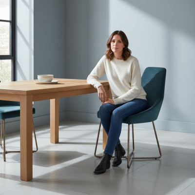 Exclusieve moderne stoelen ontwerper groene kleur luxe in eetkamer nieuwigheid