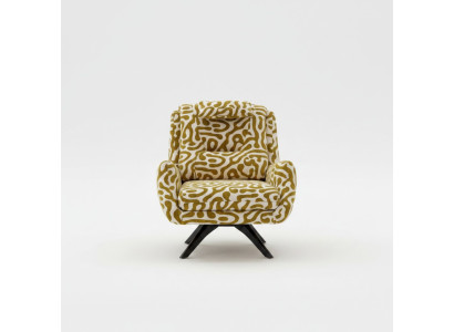 Fauteuil modern Groen Woonkamer Zitmeubels Textiel Luxe Design Meubels Lounge