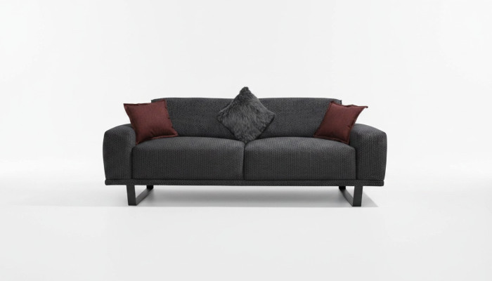 Ontwerp Bankstel 3-zits Woonkamer Luxe Zwarte Meubels Bankstellen Sofas