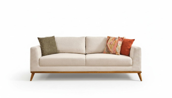 Stijlvolle bank 3-zits design meubels woonkamer luxe banken banken 223cm