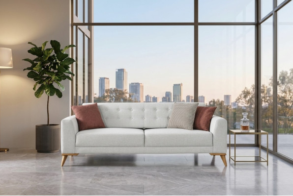 Luxe bankstel 3-zits design meubels Stijlvol woonkamer driezitsbank