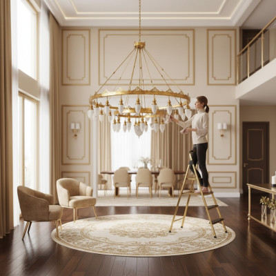 Grote lamp kroonluchter luxe lampen xxl plafondlamp 240x270.