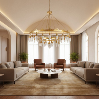 Grote lamp kroonluchter luxe lampen xxl plafondlamp 240x270.