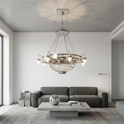 Grote lamp kroonluchter luxueuze lampen xxl plafondlamp 220x250