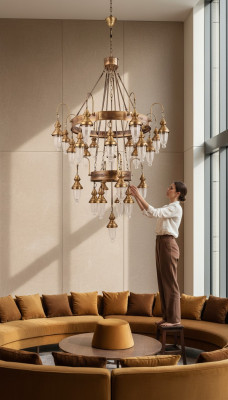 Hanglamp kroonluchter lamp kristallamp plafondlamp lampen 120x250