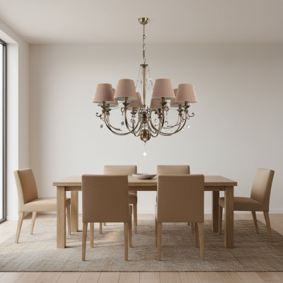 Kroonluchter Verlichting Lampen Hanglamp Plafondlampen met lampenkappen 86x85