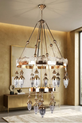 Verlicht kroonluchter kristallamp lampen lampen plafondlamp lamp 110x225