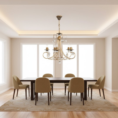 Kroonluchter Kristal - Moderne kroonluchter chique interieur lamp armatuur
