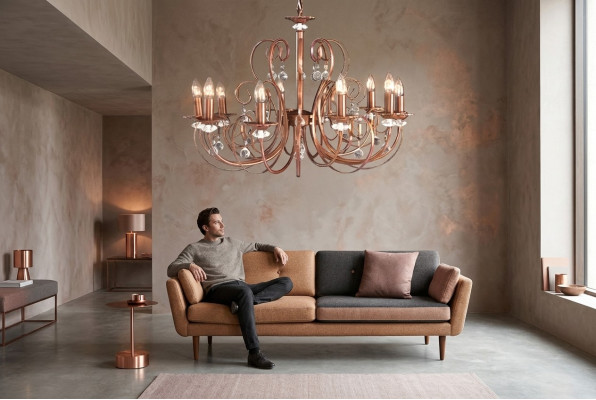 Kroonluchter Lamp Hanglamp Luxe Woonkamer Lamp Verlichting 89x80