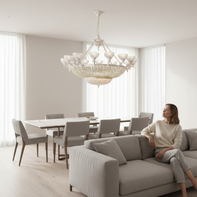 Kroonluchter Kristal Moderne kroonluchter chique interieur nieuw