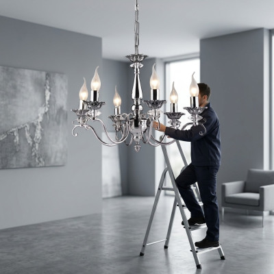 Kristallen kroonluchter lamp plafondlamp verlichting lampen 56x62