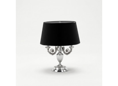 Tafellamp met zwarte kap Lichte tafellamp Tafellamp Lamp