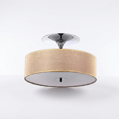 Plafondlamp Plafondverlichting moderne hanglamp Woonkamer Luxe 50x30 Chroom