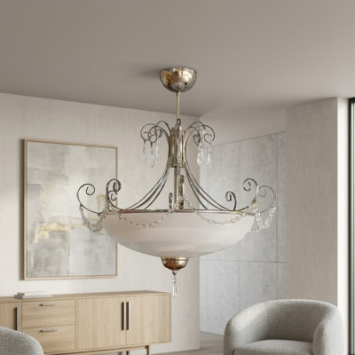 Plafondlamp kroonluchter luxe hanglamp woonkamer glans nieuw