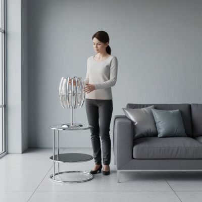 Tafellamp Luxe modern Binnenkant Slaapkamer Nieuwe Stijl