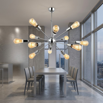 Plafondlamp Woonkamer Luxe Kroonluchter Glazen Interieur van het huis Nieuwe Stijl