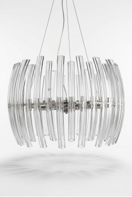 Kroonluchter hanglamp woonkamer glanzend kristal nieuw luxe