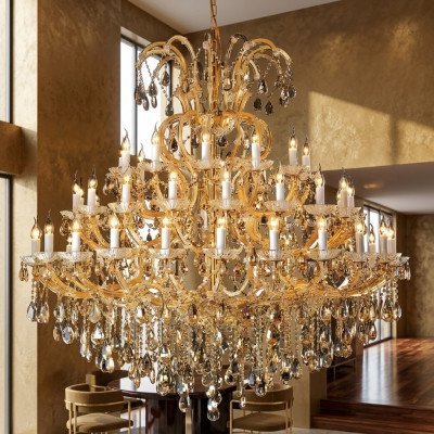 luxe kristallen kroonluchter van nieuwe kwaliteit voor de woonkamer